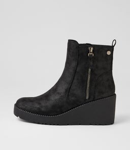 LAYEE IL BLACK MICROSUEDE