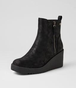 LAYEE IL BLACK MICROSUEDE