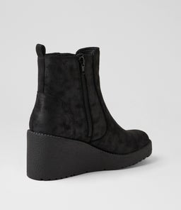 LAYEE IL BLACK MICROSUEDE
