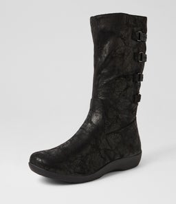 BERSTON IL BLACK MICROSUEDE