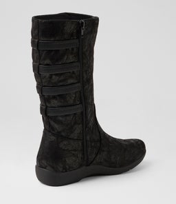 BERSTON IL BLACK MICROSUEDE