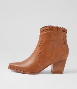 Carlan Tan Ankle Boots Carlan Tan Ankle Boots