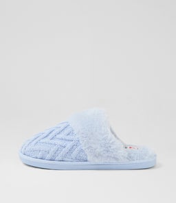 Kaidens Blue Multi Flat Shoes Kaidens Blue Multi Flat Shoes