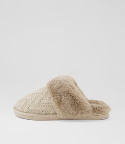 Kaidens Taupe Multi Flat Shoes Kaidens Taupe Multi Flat Shoes
