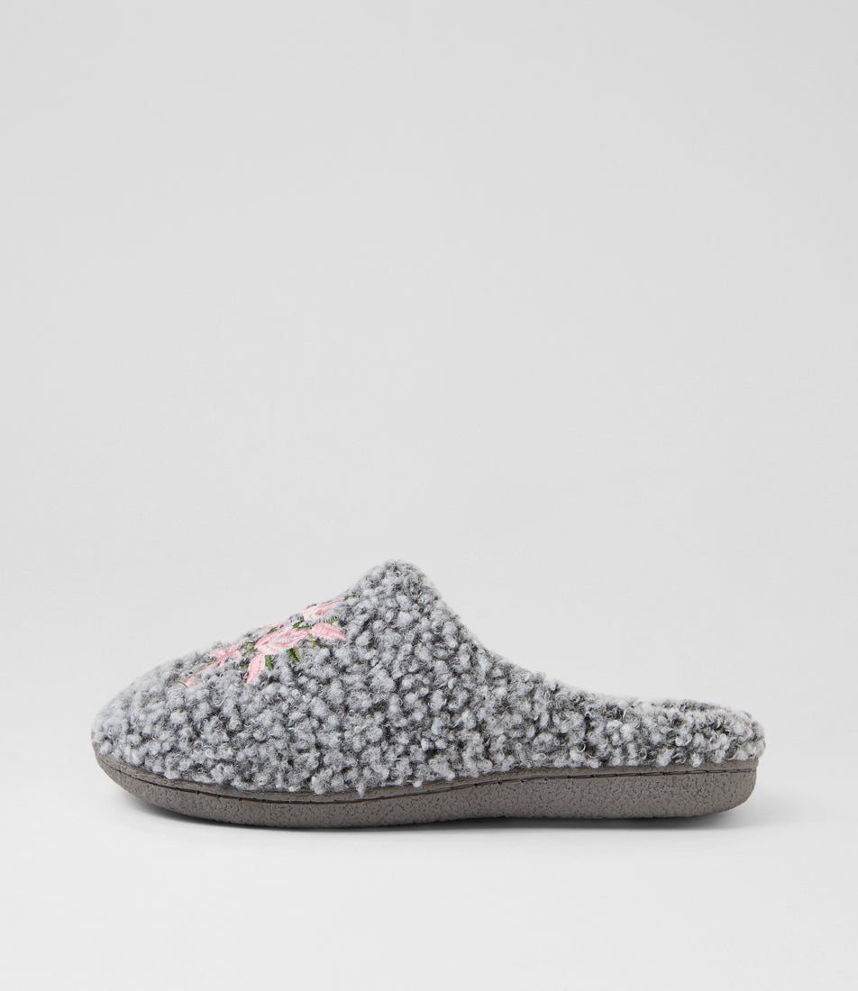 Lucent Light Grey Multi Flat Shoes Lucent Light Grey Multi Flat Shoes