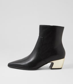 Pistoni Black Ankle Boots Pistoni Black Ankle Boots
