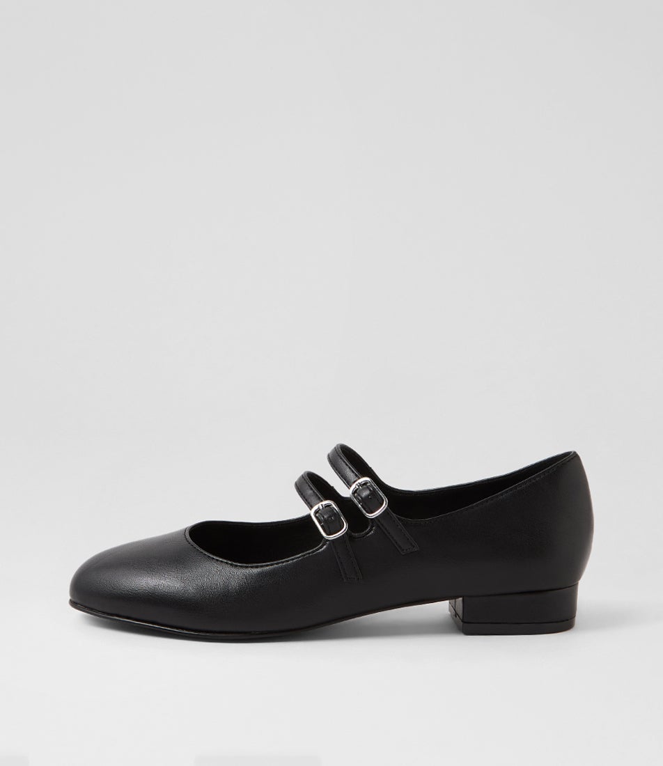 Tombalo Black Flat Shoes Tombalo Black Flat Shoes