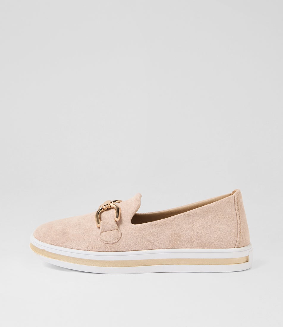 Nadison Nude Microsuede Flat Shoes Nadison Nude Microsuede Flat Shoes