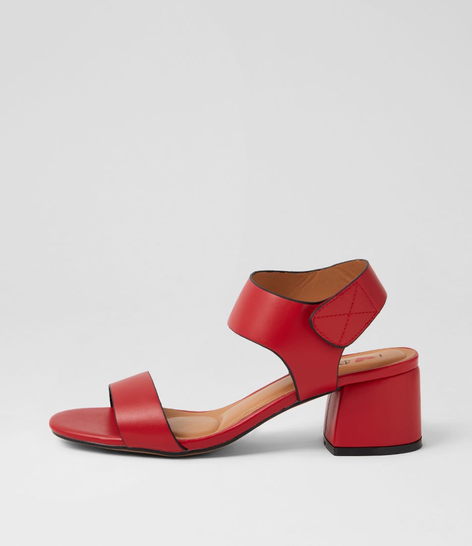 Berine Red Sandals
