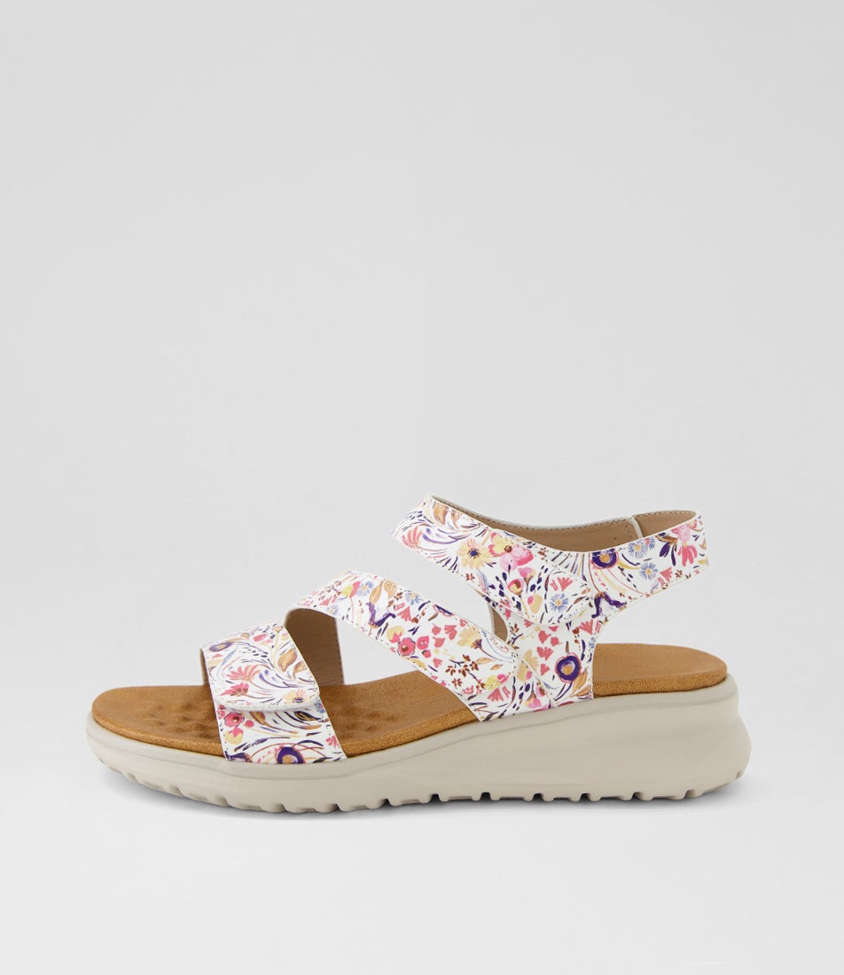 Former White Floral Sandals Former White Floral Sandals