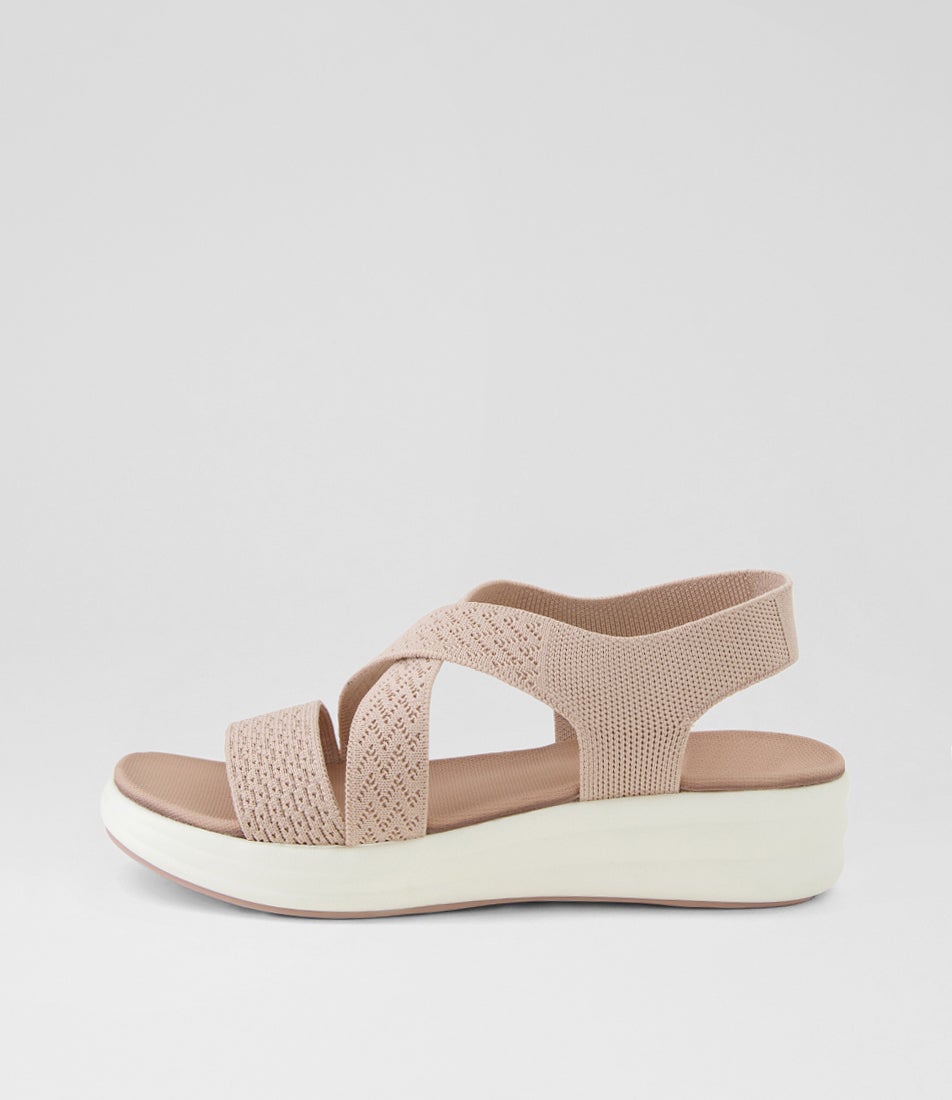 Haring Blush Knit Sandals Haring Blush Knit Sandals