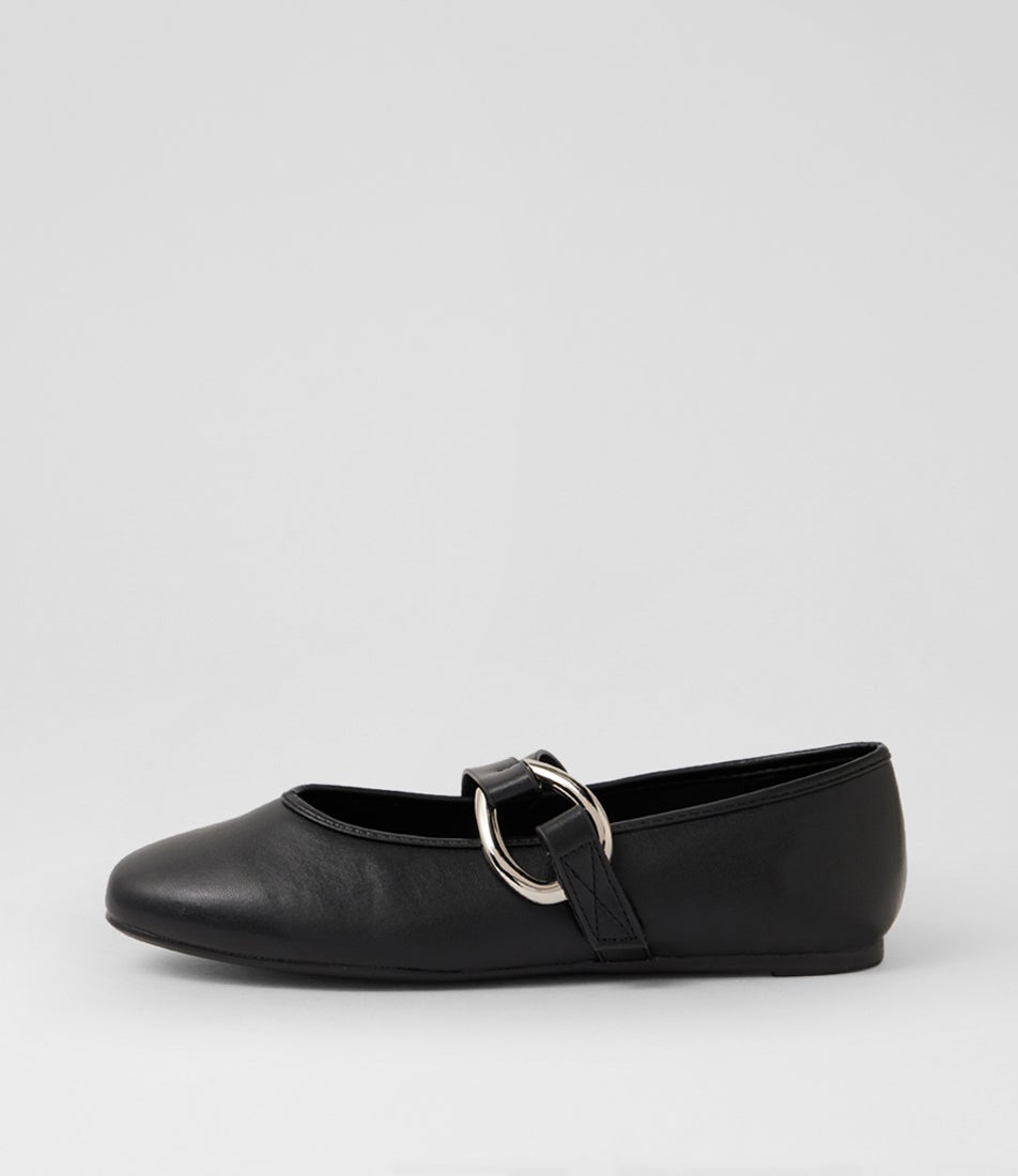 Pearsoni Black Flat Shoes Pearsoni Black Flat Shoes