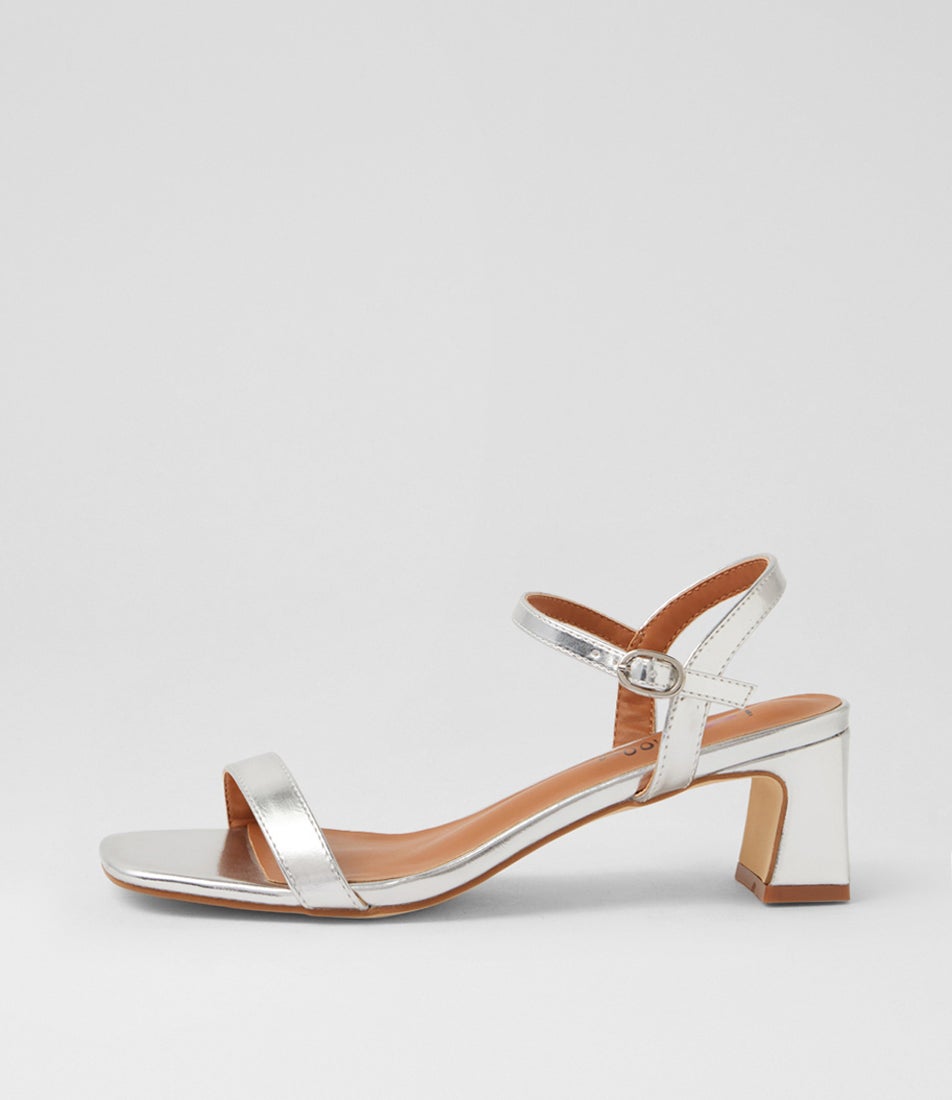 Seranto Silver Sandals