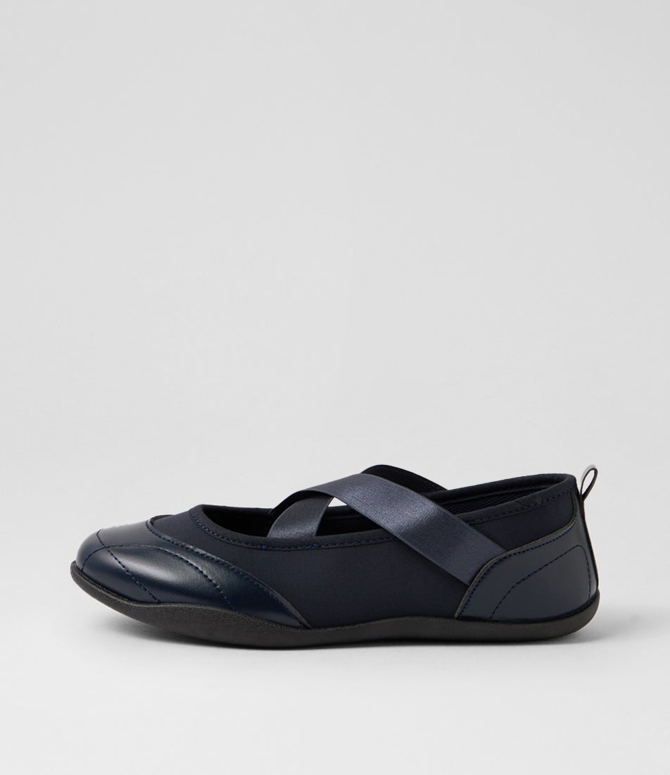 Wision Navy Mix Sneakers