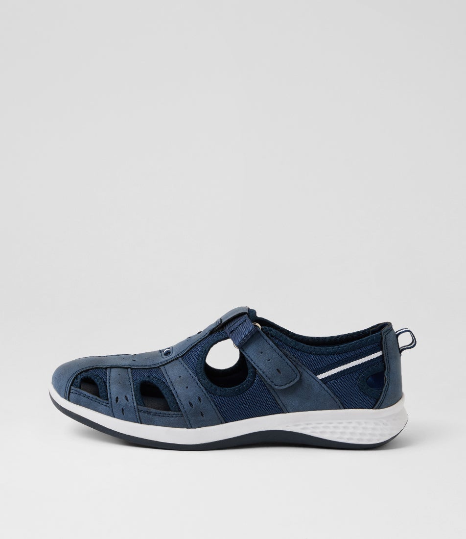 Cotte Dark Blue Flat Shoes Cotte Dark Blue Flat Shoes