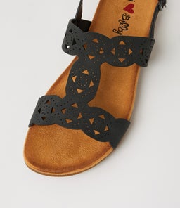 FALVINEA IL BLACK NUBUCK PU