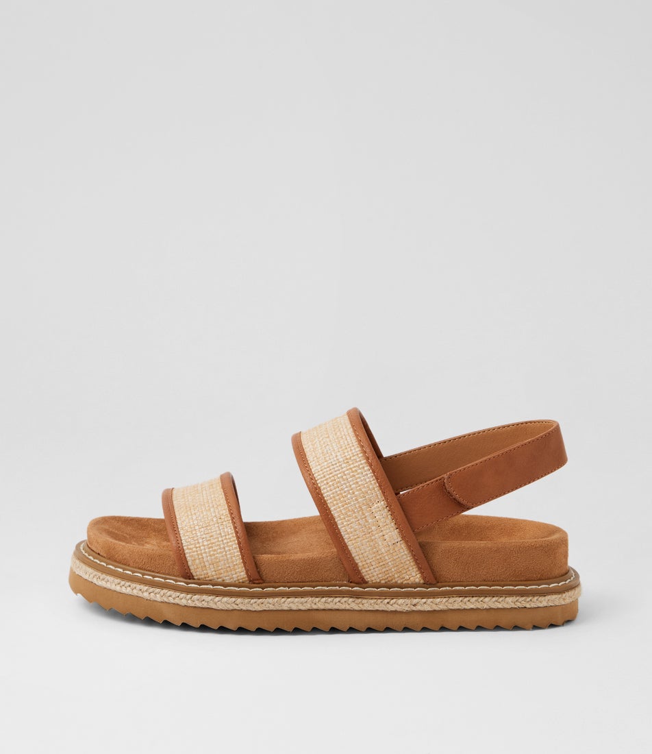 Herry Tan Natural Syn Raffia Sandals