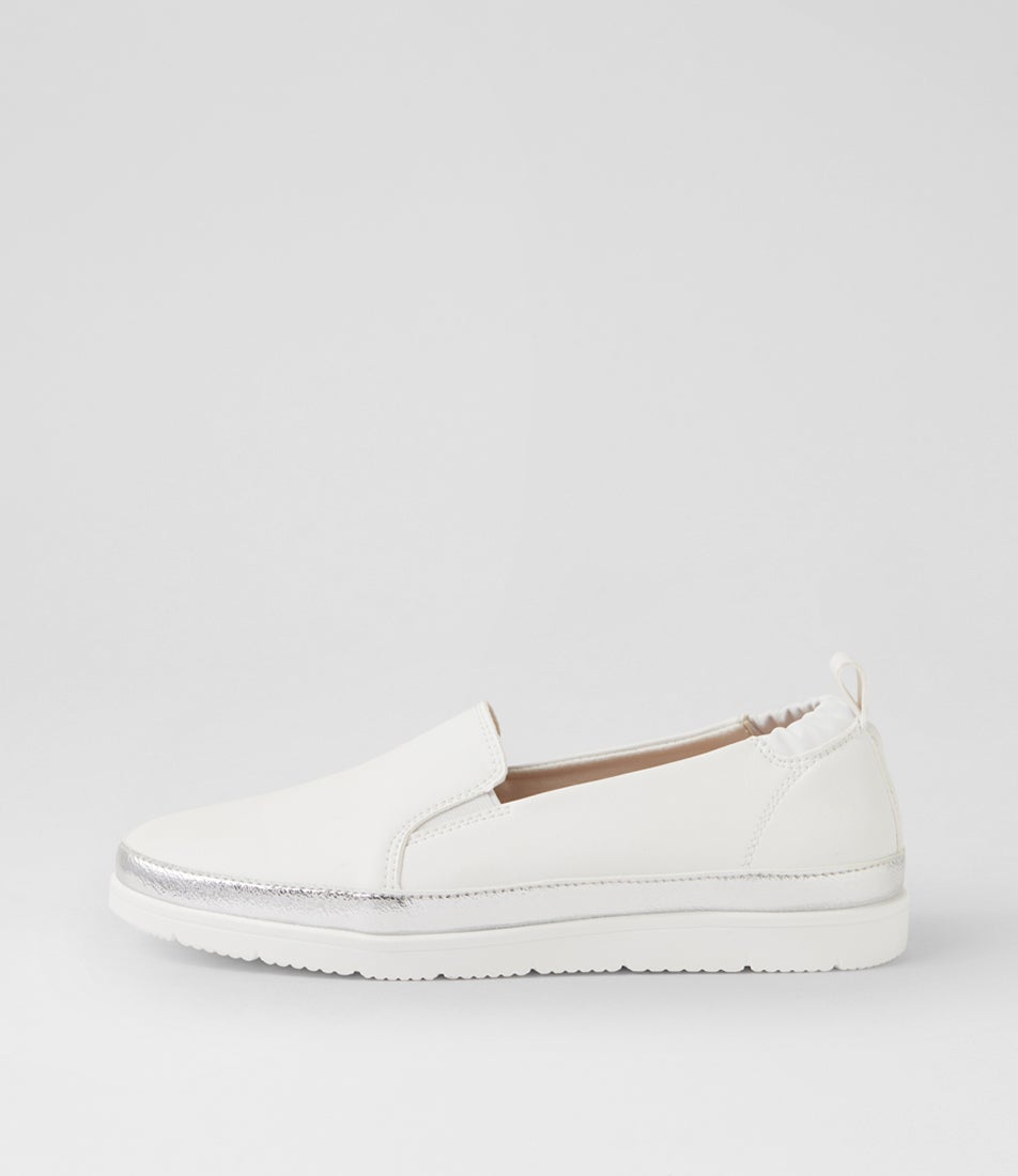 Mollo White Flat Shoes