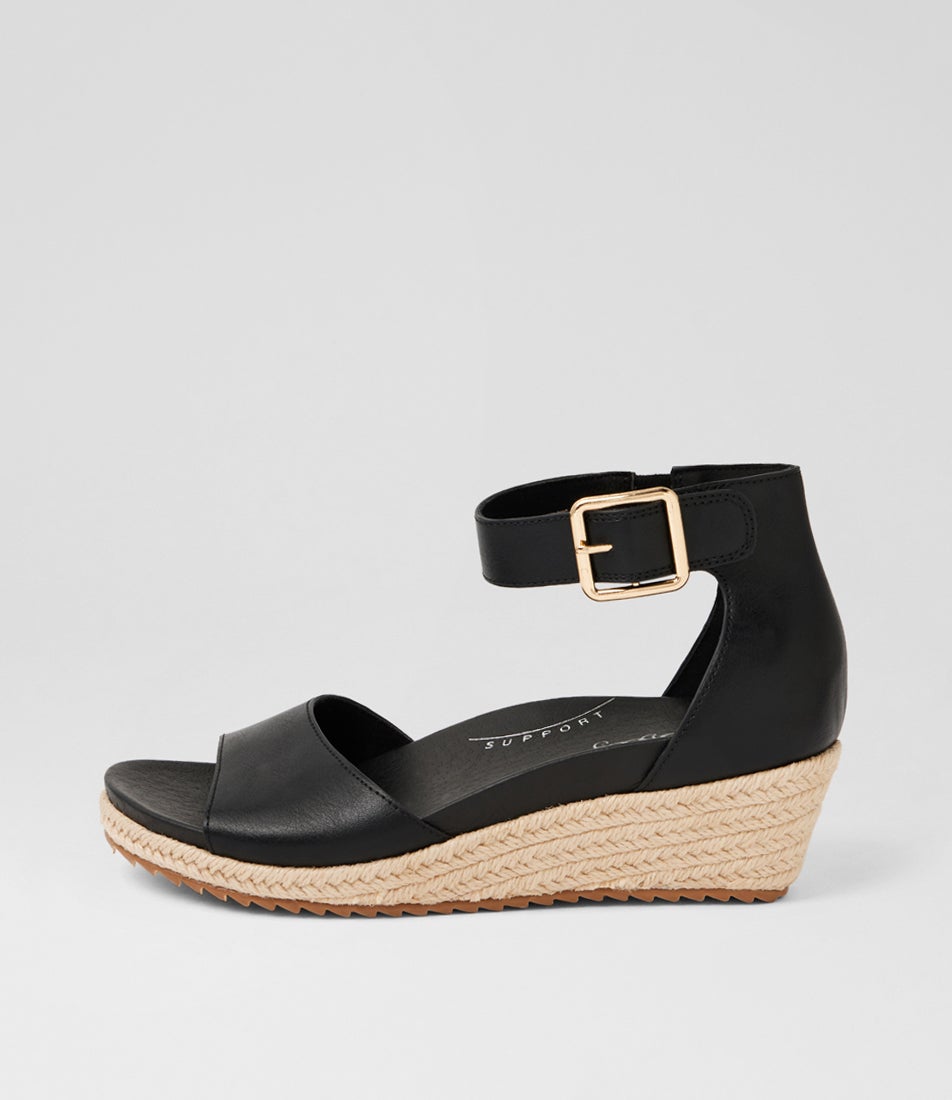 Orista Black Sandals