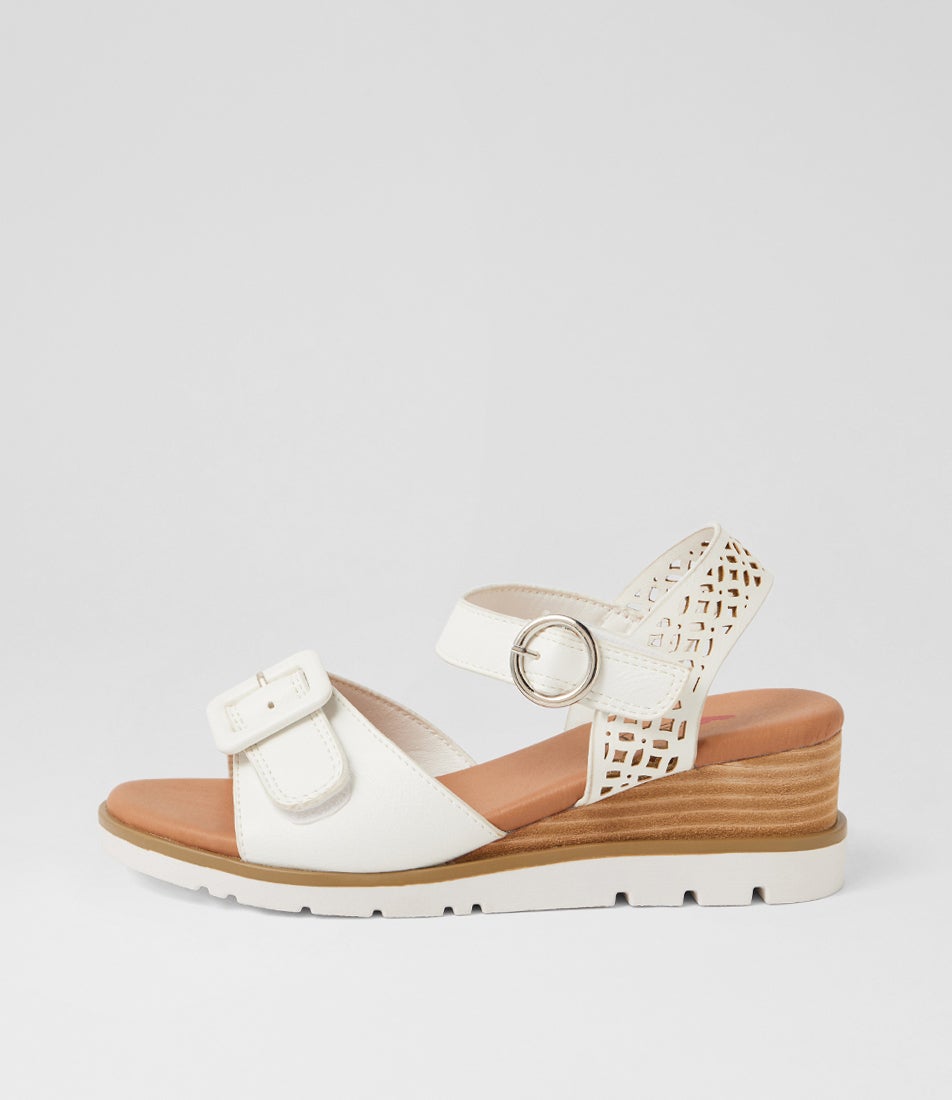 Rampton White Sandals