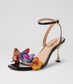 ZOLONI IL BLACK PATENT PU