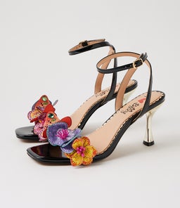 ZOLONI IL BLACK PATENT PU