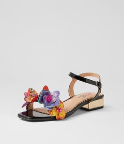 CHRYSALIS IL BLACK PATENT PU