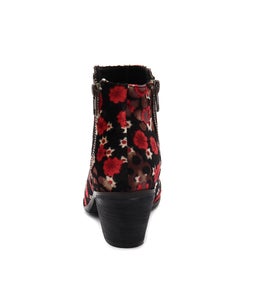 NOLO BLACK&RED FLOWE FABRIC