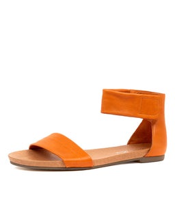 JESTER BRIGHT ORANGE LEATHER