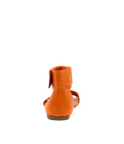 JESTER BRIGHT ORANGE LEATHER