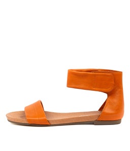JESTER BRIGHT ORANGE LEATHER
