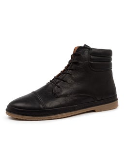 BOSTON IR BLACK LEATHER