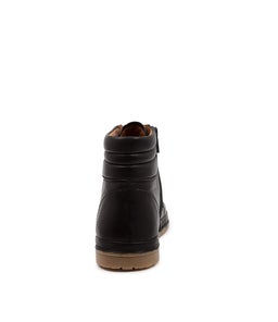 BOSTON IR BLACK LEATHER