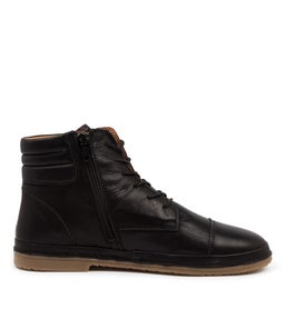 BOSTON IR BLACK LEATHER