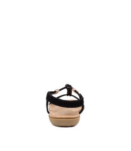 AVOQUE IS BLACK MULTI SMOOTH FABRIC