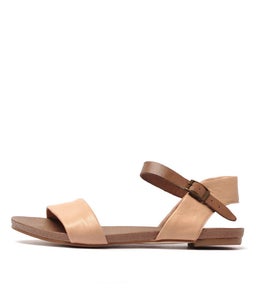 JINNIT NUDE TAUPE LEATHER