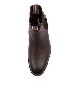 GAUCHO JM MOCHA TUMBLE LEATHER
