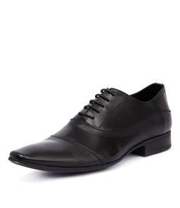 BORRIS BLACK LEATHER