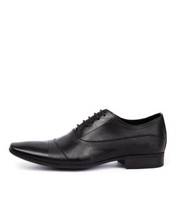 BORRIS BLACK LEATHER