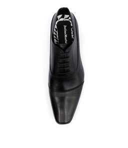 BORRIS BLACK LEATHER