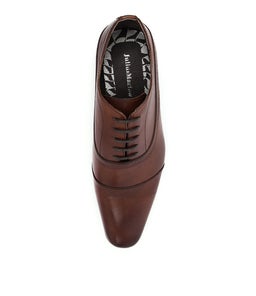 BORRIS COFFEE BROWN LEATHER