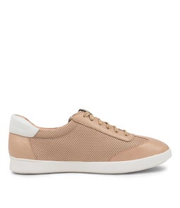 ALOTS KM DK NUDE WHITE WHITE SOLE LEATHER