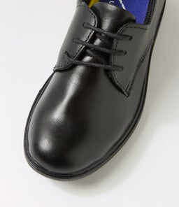 GRADE JNR LB BLACK LEATHER