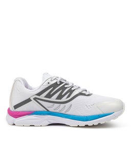 ICLIPSE JNR LX WHITE AQUA PINK SMOOTH