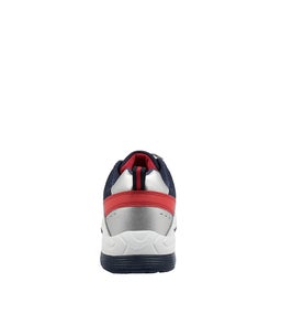 BLAST SNR M LX WHITE NAVY RED LEATHER SMOOTH