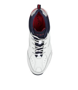 BLAST SNR M LX WHITE NAVY RED LEATHER SMOOTH