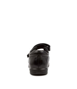 SUKI JNR LOL LX BLACK LEATHER