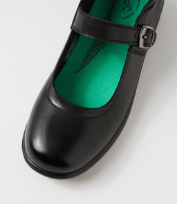MAYA SNR E BKL LX BLACK LEATHER