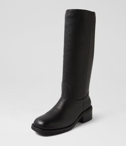 KIERSTYN MI BLACK LEATHER