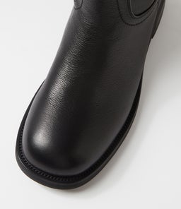 KIERSTYN MI BLACK LEATHER